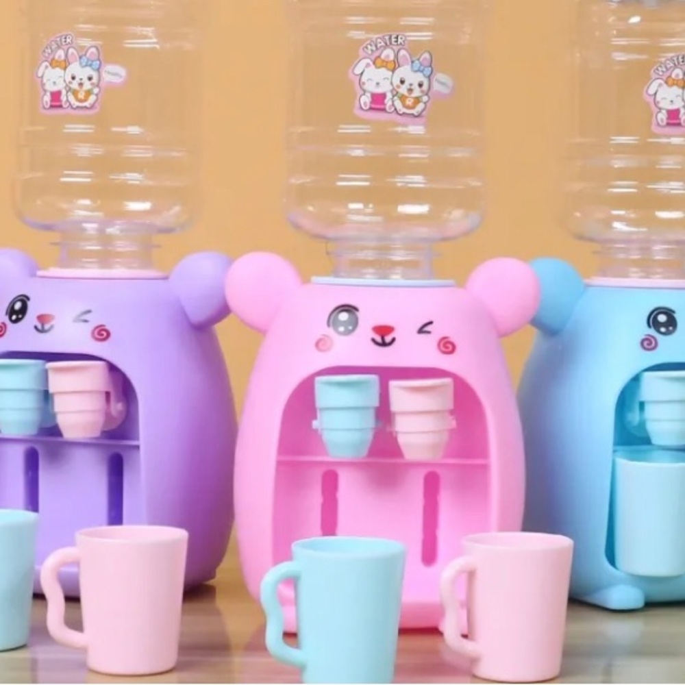 Source Unknown Pastel Bear Water Dispenser Toy - Pink, Purple, Blue